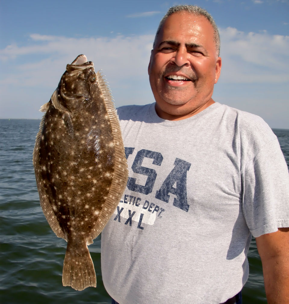 OBX flounder fishing